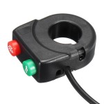 Handlebar switch for motorcycle - horn and lights, model V